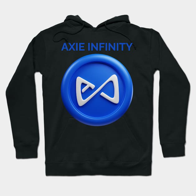 AXIE INFINITY Crypto Currency Hoodie by YousifAzeez